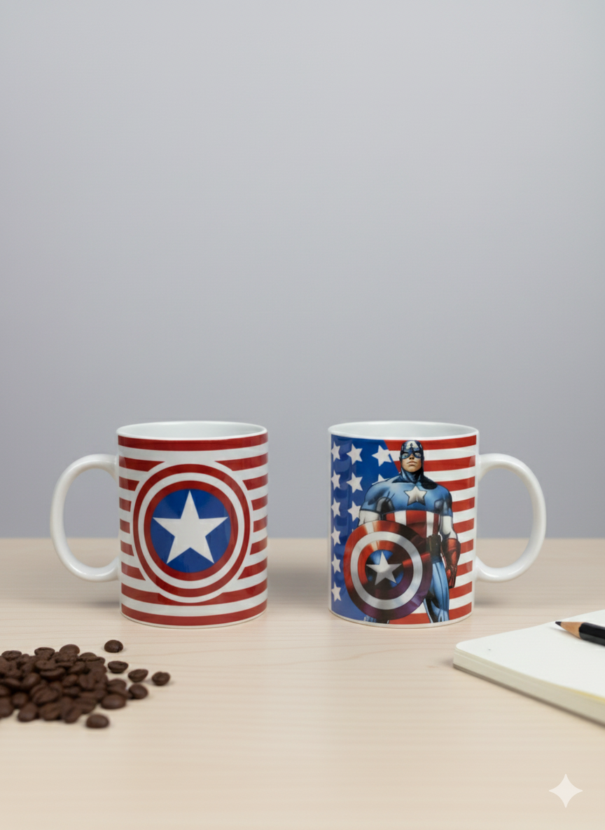 Coffee Mug Capitán América